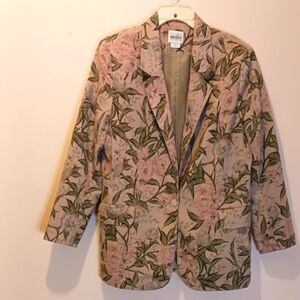 Vintage Women's Casual Jacket 14 by Leslie Fay